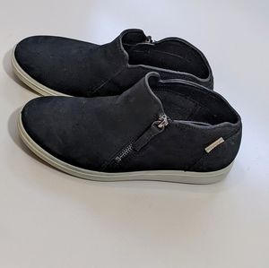 Ecco Women's Soft 7 Nubuck Low Cut Zip Sneakers Booties Size 36